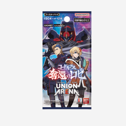 [BANDAI] UNION ARENA - CODE GEASS - ROZÉ OF THE RECAPTURE BOOSTER UA34BT [JP]