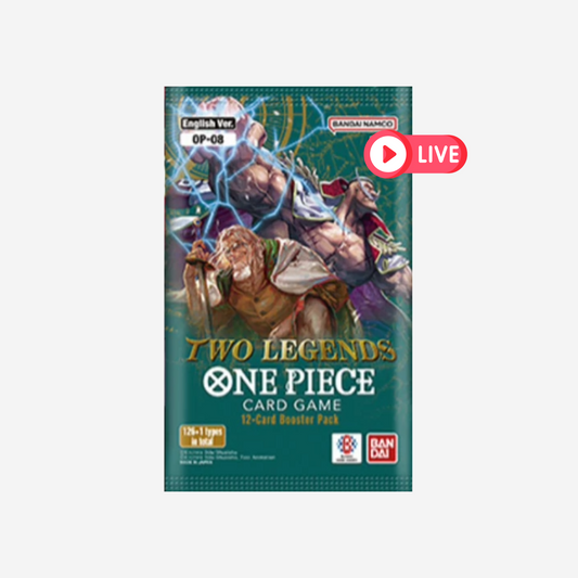[BANDAI] ONE PIECE OP08 - TWO LEGENDS BOOSTER [EN] -LIVEBOXBREAK