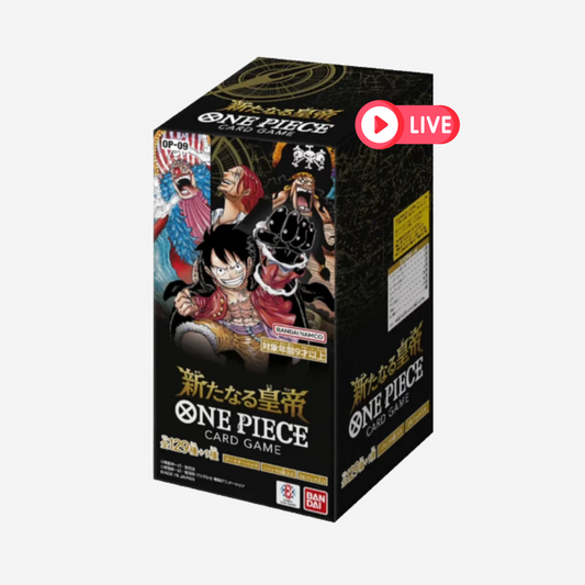 [BANDAI] ONE PIECE OP09 - FOUR EMPERORS DISPLAY [JP] - LIVEBOXBREAK