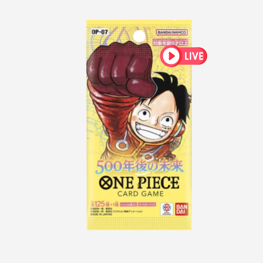 [BANDAI] ONE PIECE OP07 - 500 YEARS IN THE FUTURE BOOSTER [JP] - LIVEBOXBREAK
