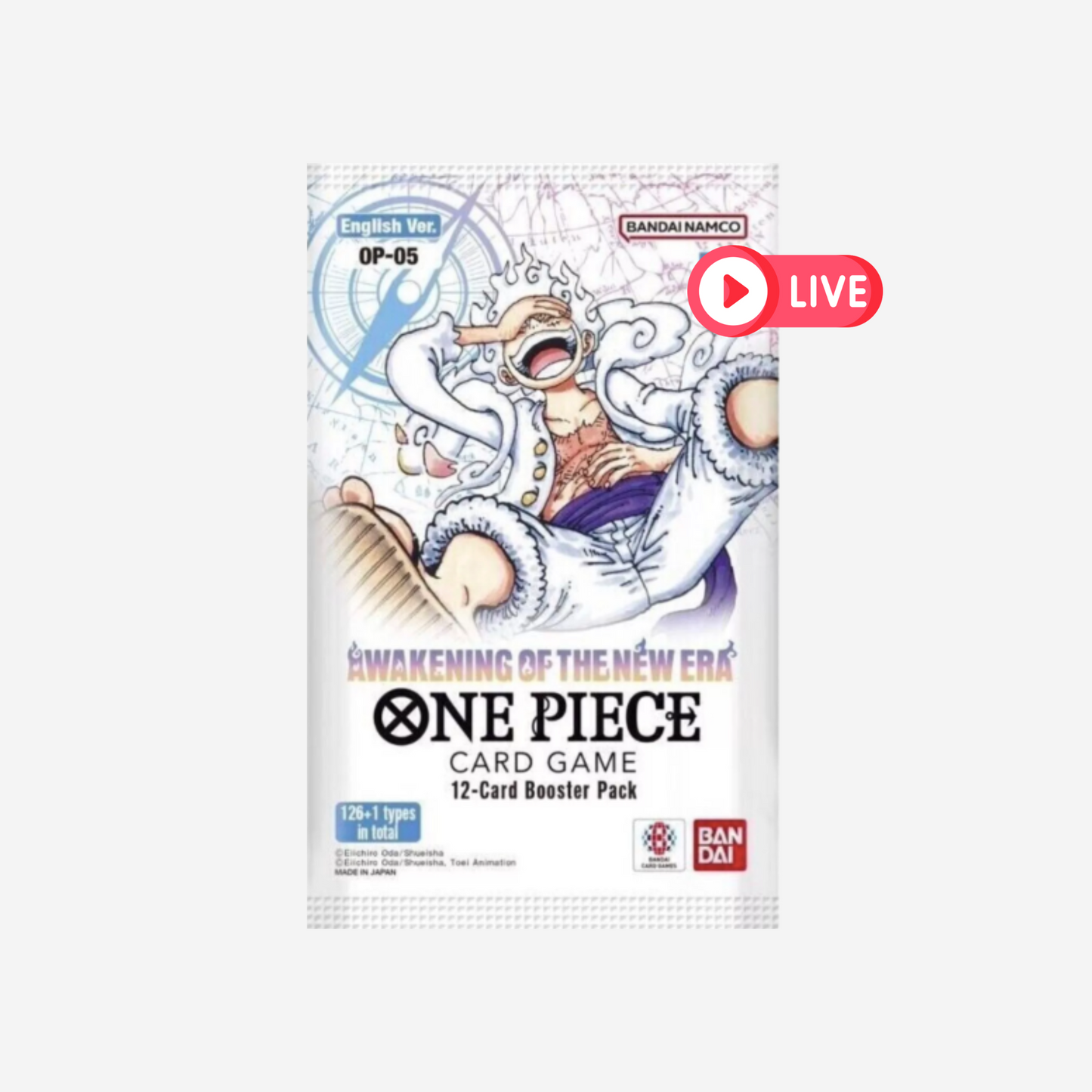 [BANDAI] ONE PIECE OP05 - AWAKENING OF THE NEW ERA BOOSTER [EN] - LIVEBOXBREAK