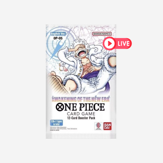 [BANDAI] ONE PIECE OP05 - AWAKENING OF THE NEW ERA BOOSTER [EN] - LIVEBOXBREAK