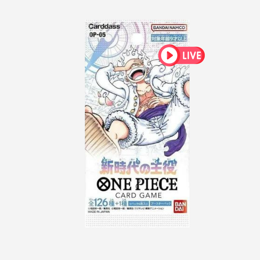 [BANDAI] ONE PIECE OP05 - AWAKENING OF THE NEW ERA BOOSTER [JP] - LIVEBOXBREAK