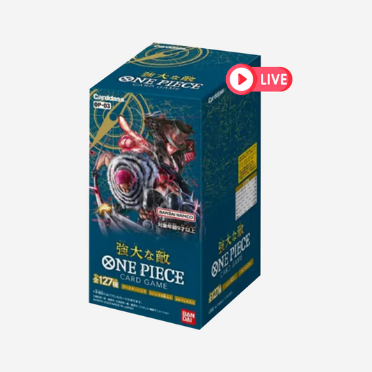 [BANDAI] ONE PIECE OP03 - PILLARS OF STRENGTH DISPLAY [JP] - LIVEBOXBREAK