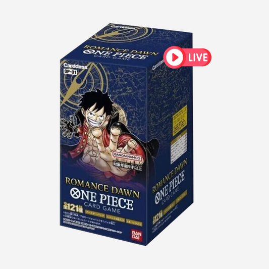 [BANDAI] ONE PIECE OP01 - ROMANCE DAWN DISPLAY [JP] - LIVEBOXBREAK