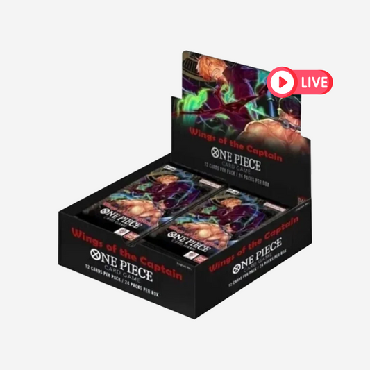 [BANDAI] ONE PIECE OP06 - WINGS OF THE CAPTAIN DISPLAY [EN] - LIVEBOXBREAK
