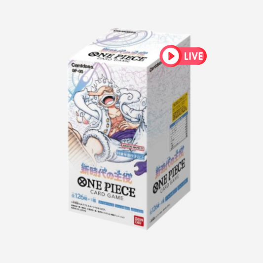 [BANDAI] ONE PIECE OP05 - AWAKENING OF THE NEW ERA DISPLAY [JP] - LIVEBOXBREAK
