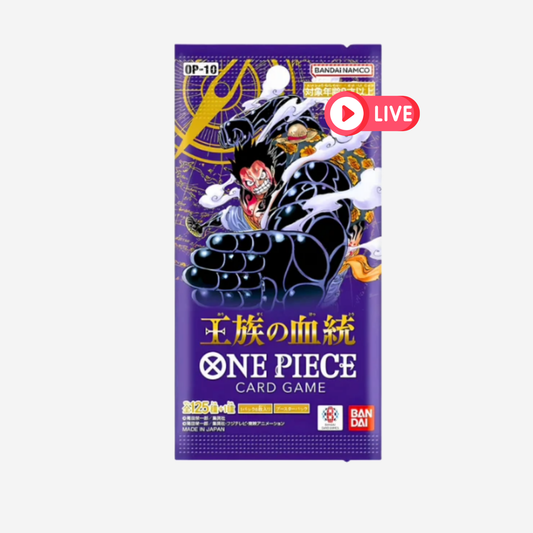 [BANDAI] ONE PIECE OP10 - ROYAL BLOOD BOOSTER [JP] - LIVEBOXBREAK