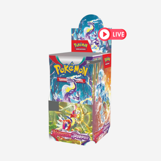 [POKÉMON] SCARLET & VIOLET (KP01) DISPLAY 18 PACKS [EN] - LIVEBOXBREAK