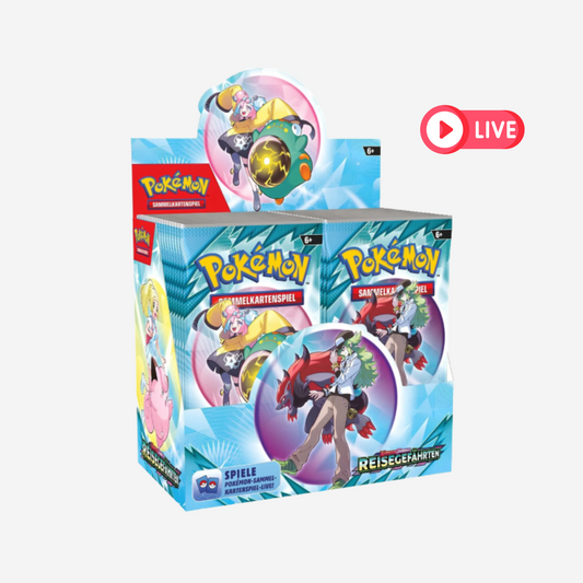 [POKÉMON] KARMESIN & PURPUR REISEGEFÄHRTEN DISPLAY [DE] - LIVEBOXBREAK