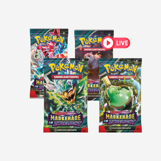 [Pokémon] MASKERADE IM ZWIELICHT BOOSTER [DE] - LIVEBOXBREAK