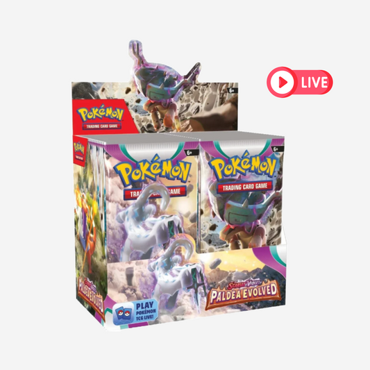 [POKÉMON] PALDEA EVOLVED DISPLAY [EN] - LIVEBOXBREAK