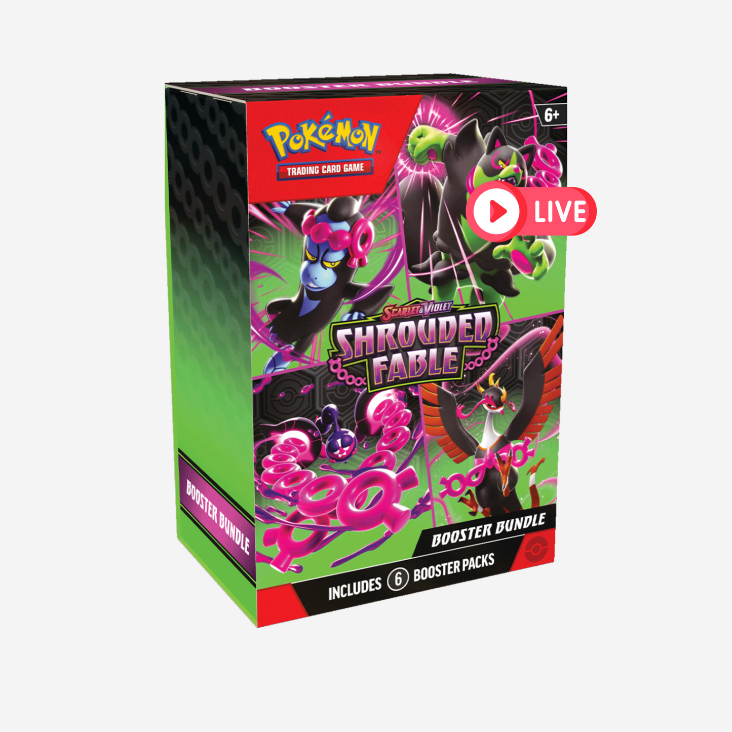 [POKÉMON] SCARLET & VIOLET - SHROUDED FABLE BOOSTER BUNDLE [EN] - LIVEBOXBREAK
