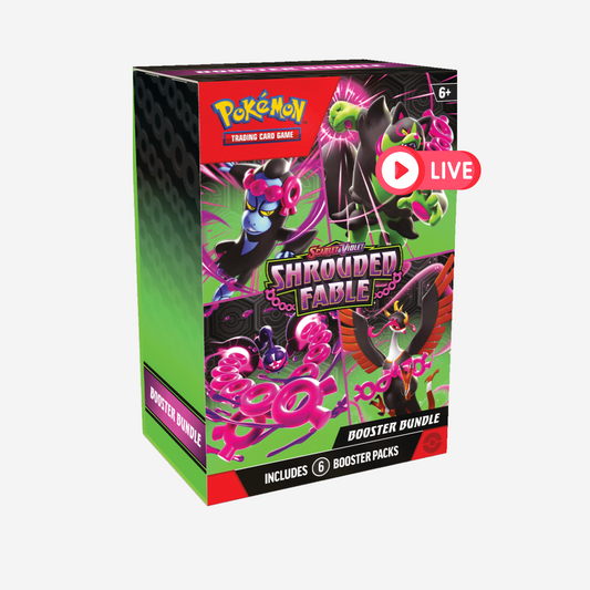 [POKÉMON] SCARLET & VIOLET - SHROUDED FABLE BOOSTER BUNDLE [EN] - LIVEBOXBREAK