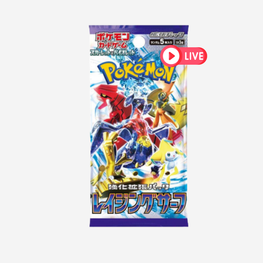 [POKÉMON] RAGING SURF (SV3A) BOOSTER [JP] - LIVEBOXBREAK