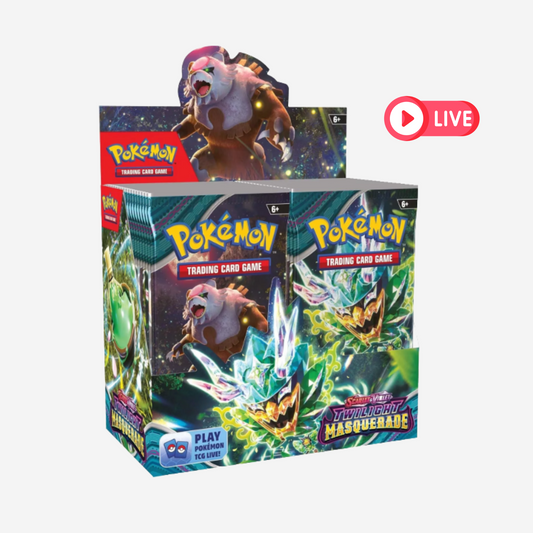 [POKÉMON] TWILIGHT MASQUERADE (SV6) DISPLAY [EN]  - LIVEBOXBREAK