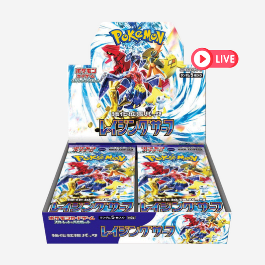 [POKÉMON] RAGING SURF (SV3A) DISPLAY [JP] - LIVEBOXBREAK