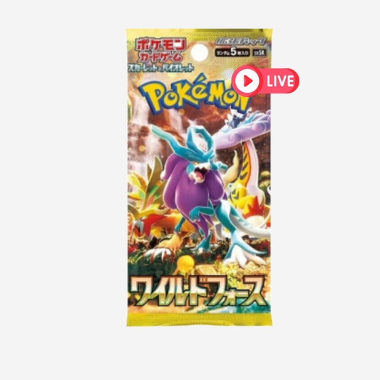 [POKÉMON] WILD FORCE (SV5K) BOOSTER [JP] - LIVEBOXBREAK