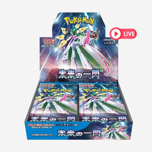 [POKÉMON] FUTURE FLASH (SV4M) DISPLAY [JP] - LIVEBOXBREAK