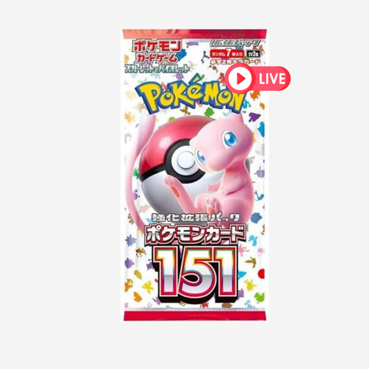 [POKÉMON] 151 (SV2A) BOOSTER [JP] - LIVEBOXBREAK