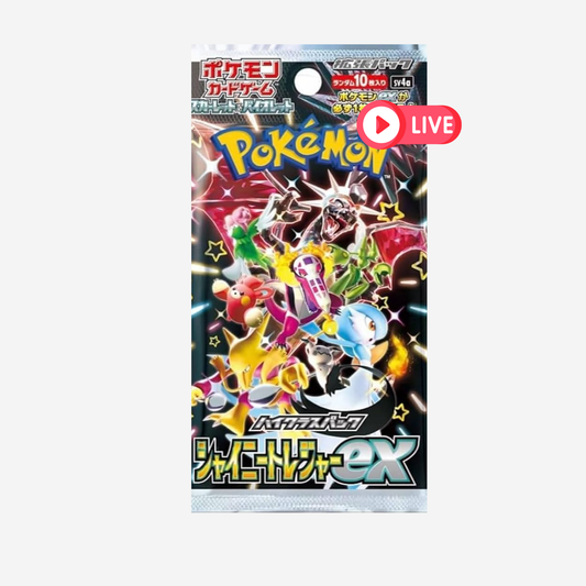 [POKÉMON] SHINY TREASURE EX (SV4A) BOOSTER [JP] - LIVEBOXBREAK