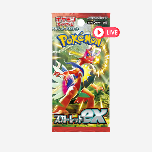 [POKÉMON] SCARLET EX (SV1S) BOOSTER [JP] - LIVEBOXBREAK