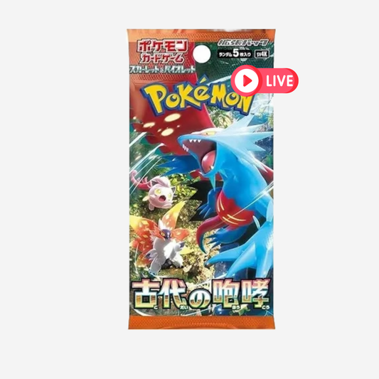 [POKÉMON] ANCIENT ROAR (SV4K) BOOSTER [JP] - LIVEBOXBREAK