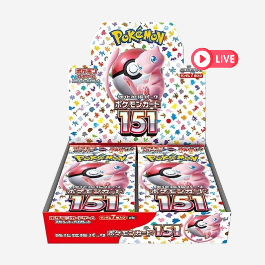 [POKÉMON] 151 (SV2A) DISPLAY [JP] - LIVEBOXBREAK