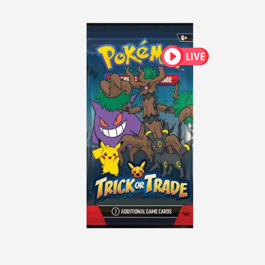 [POKÉMON] TRICK OR TRADE BOOSTER 2024 [EN] - LIVEBOXBREAK