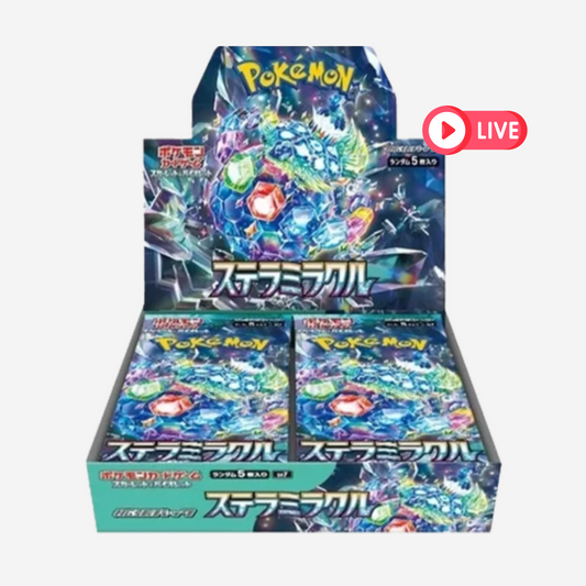 [POKÉMON] STELLAR MIRACLE SV7 DISPLAY [JP] - LIVEBOXBREAK