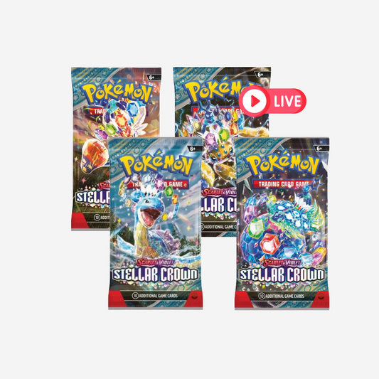 [POKÉMON] SCARLET & VIOLET STELLAR CROWN (SV7) BOOSTER [EN] - LIVEBOXBREAK