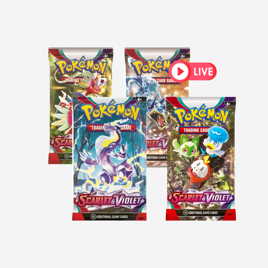 [POKÉMON] SCARLET & VIOLET (SV01) BOOSTER [EN] - LIVEBOXBREAK