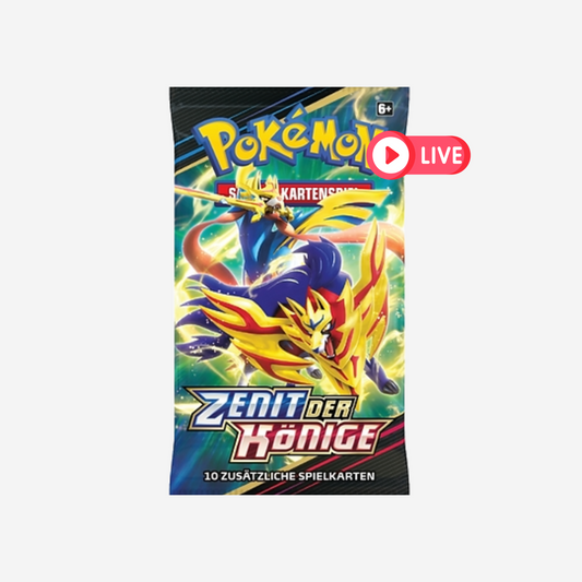 [POKÉMON] ZENIT DER KÖNIGE BOOSTER [DE] - LIVEBOXBREAK