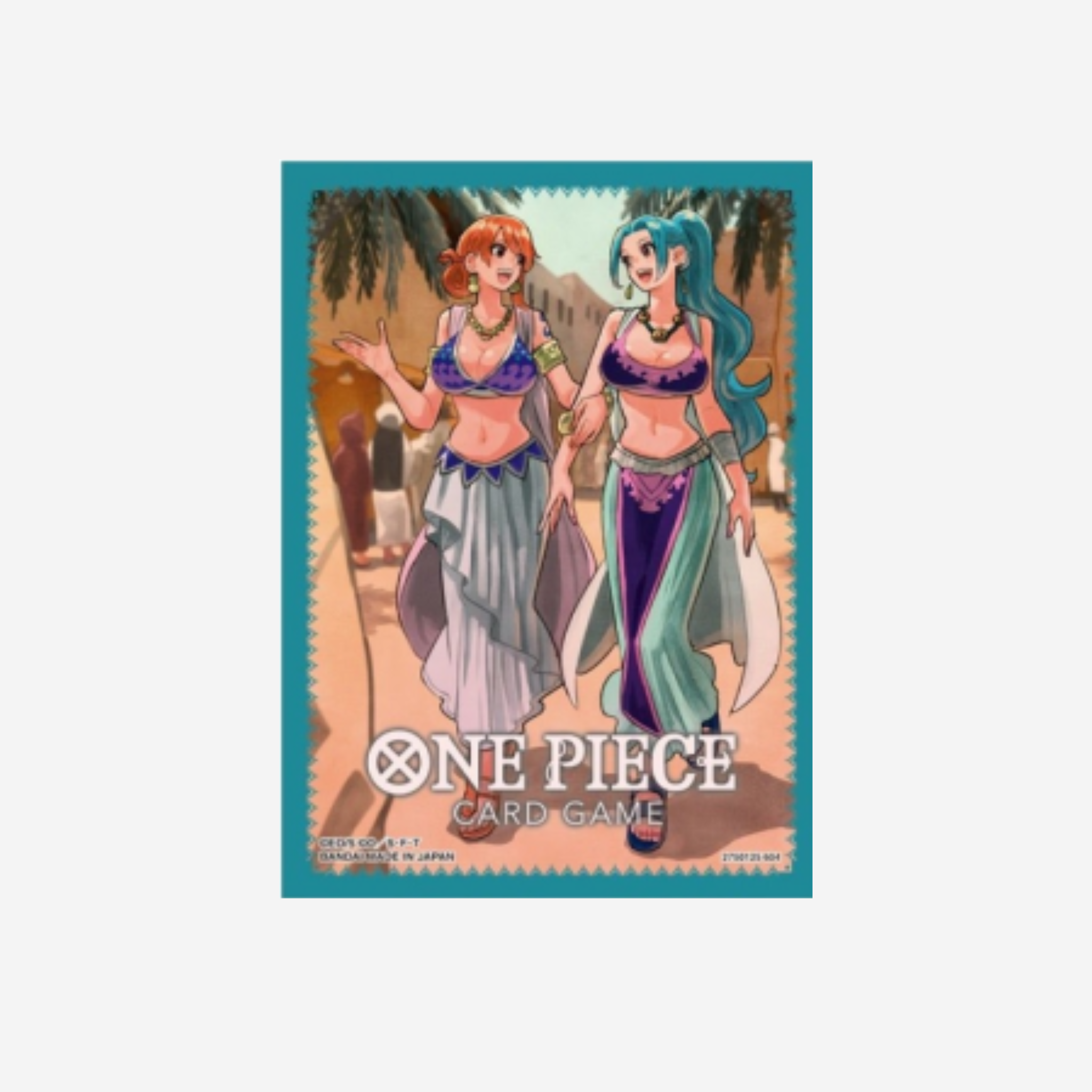 [BANDAI] ONE PIECE - OFFICIAL NAMI & VIVI SLEEVES 70 STÜCK
