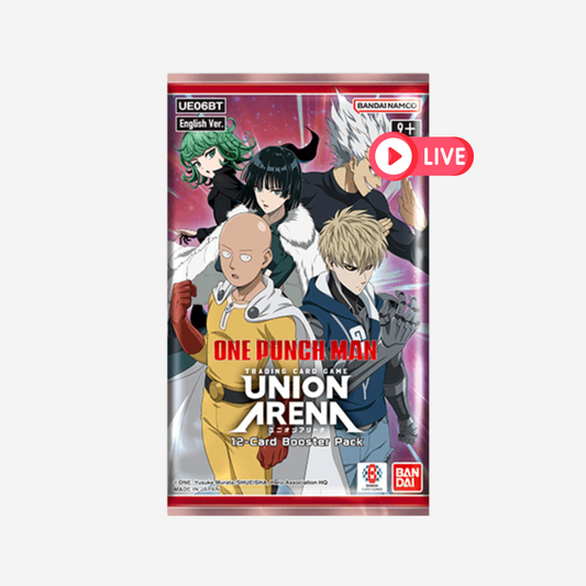 [BANDAI] UNION ARENA - ONE PUNCH MAN BOOSTER UE06BT [EN] - LIVEBOXBREAK