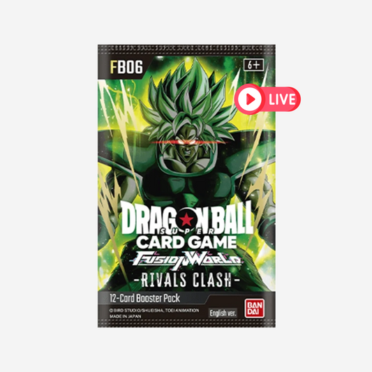 [BANDAI] DRAGON BALL FUSION WORLD - RIVALS CLASH BOOSTER FB06 [EN] - LIVEBOXBREAK