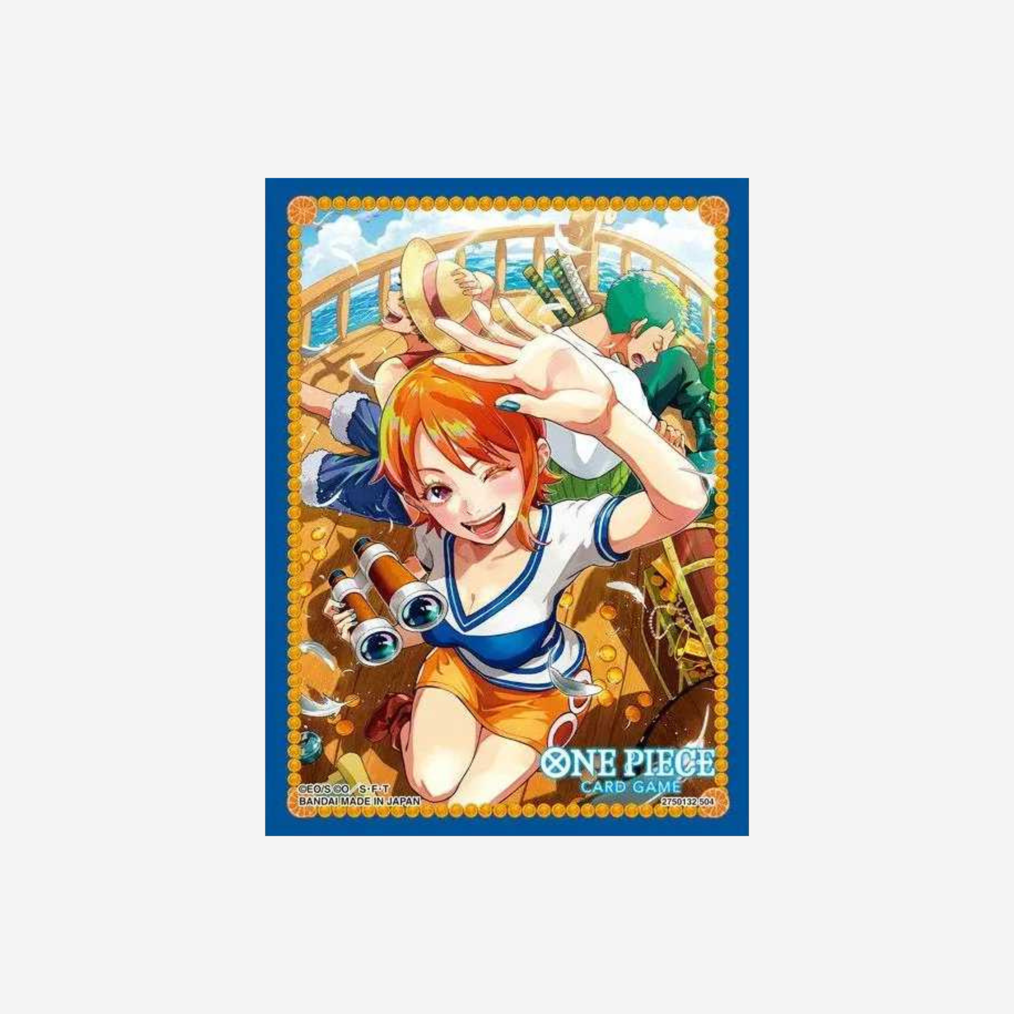 [BANDAI] ONE PIECE - OFFICIAL NAMI SLEEVES 70 STÜCK