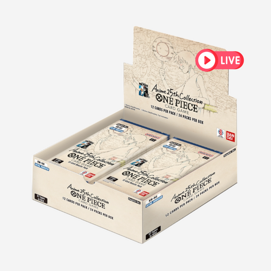 [BANDAI] ONE PIECE EB02 - ANIME 25TH COLLECTION DISPLAY [EN] - LIVEBOXBREAK