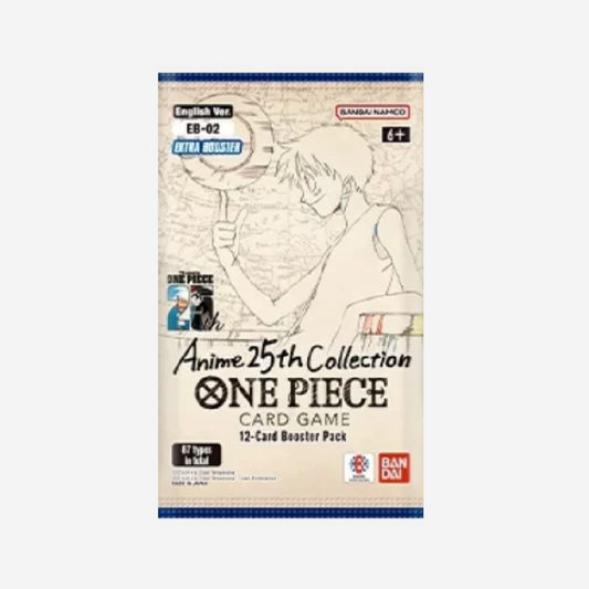 [BANDAI] ONE PIECE EB02 - ANIME 25TH COLLECTION BOOSTER [EN]