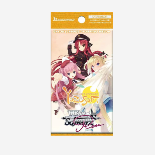 [WEISS SCHWARZ ROSE] YUZUSOFT BOOSTER [JP]