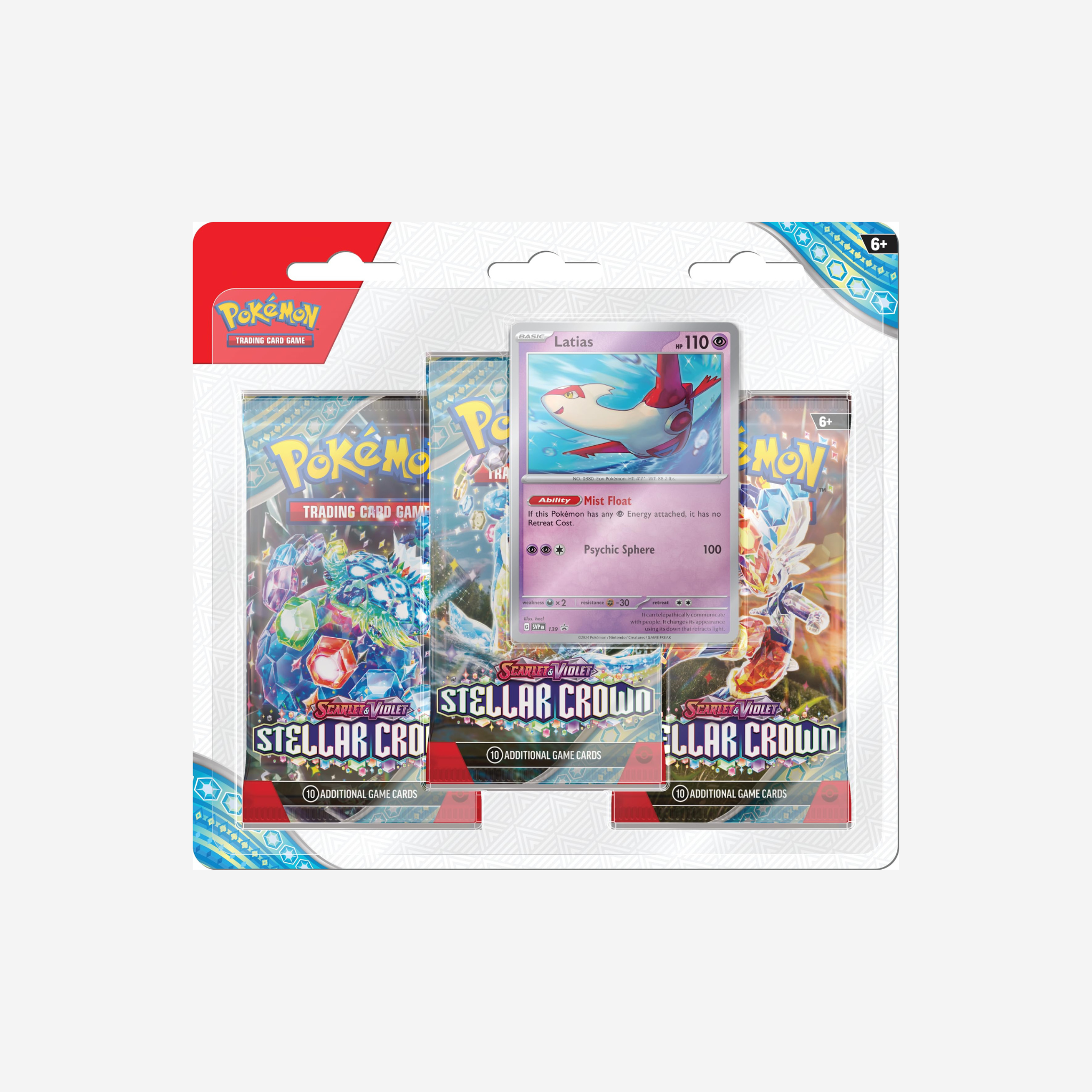 [POKÉMON] STELLAR CROWN 3-BOOSTERPACK BLISTER [EN]