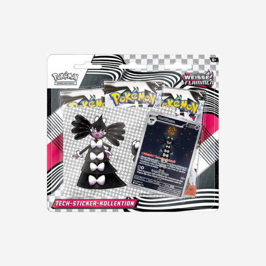 [POKÉMON] WEISSE FLAMMEN TECH-STICKER KOLLEKTION BOOSTER [DE]