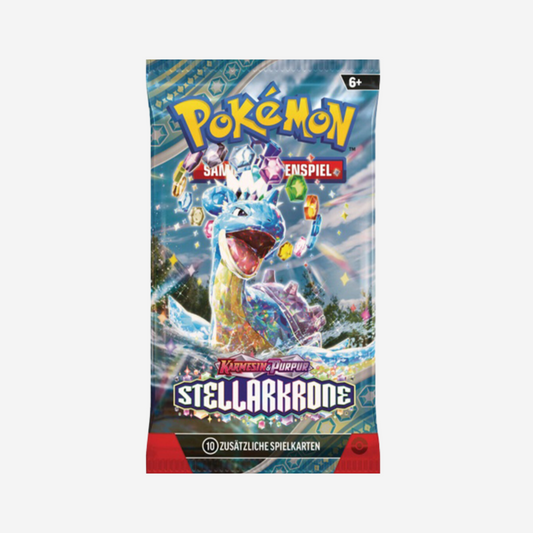 [POKÉMON] KARMESIN & PURPUR STELLAR KRONE (SV7) BOOSTER [DE]