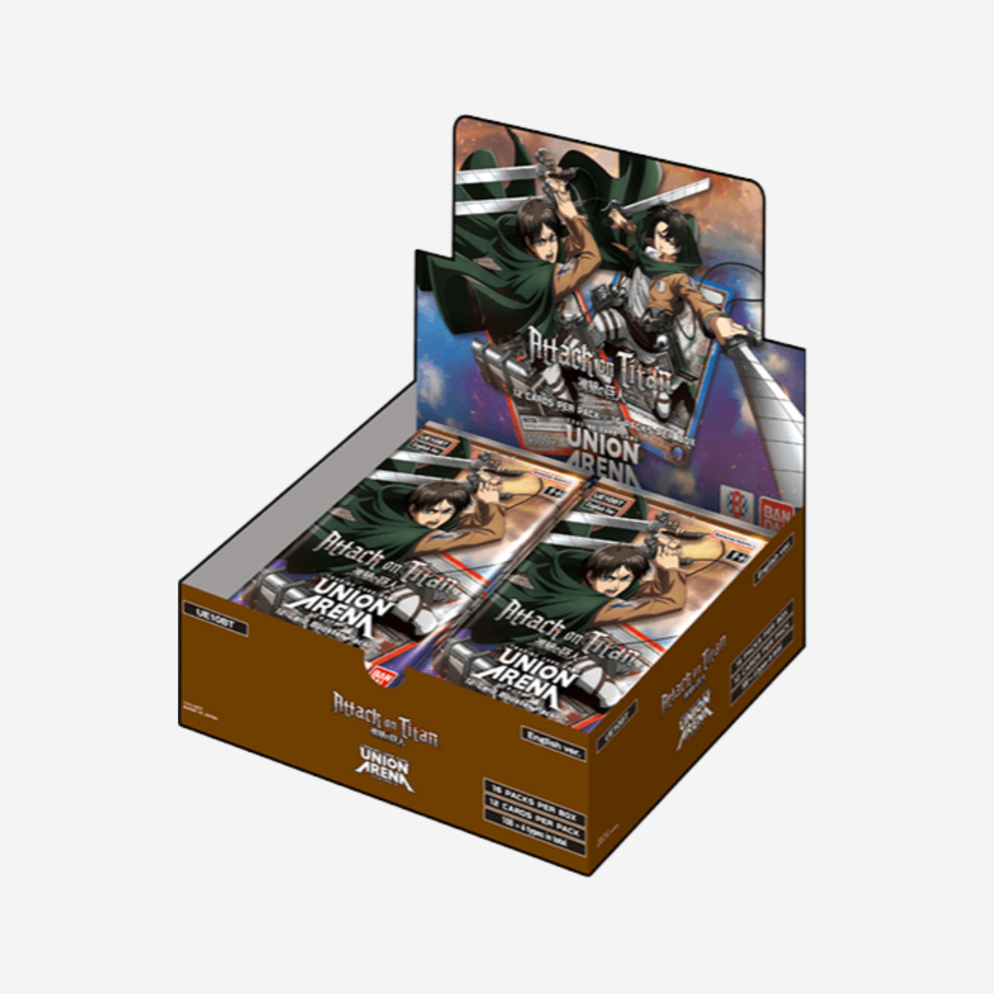 [BANDAI] UNION ARENA - ATTACK ON TITAN DISPLAY UE10BT [EN]