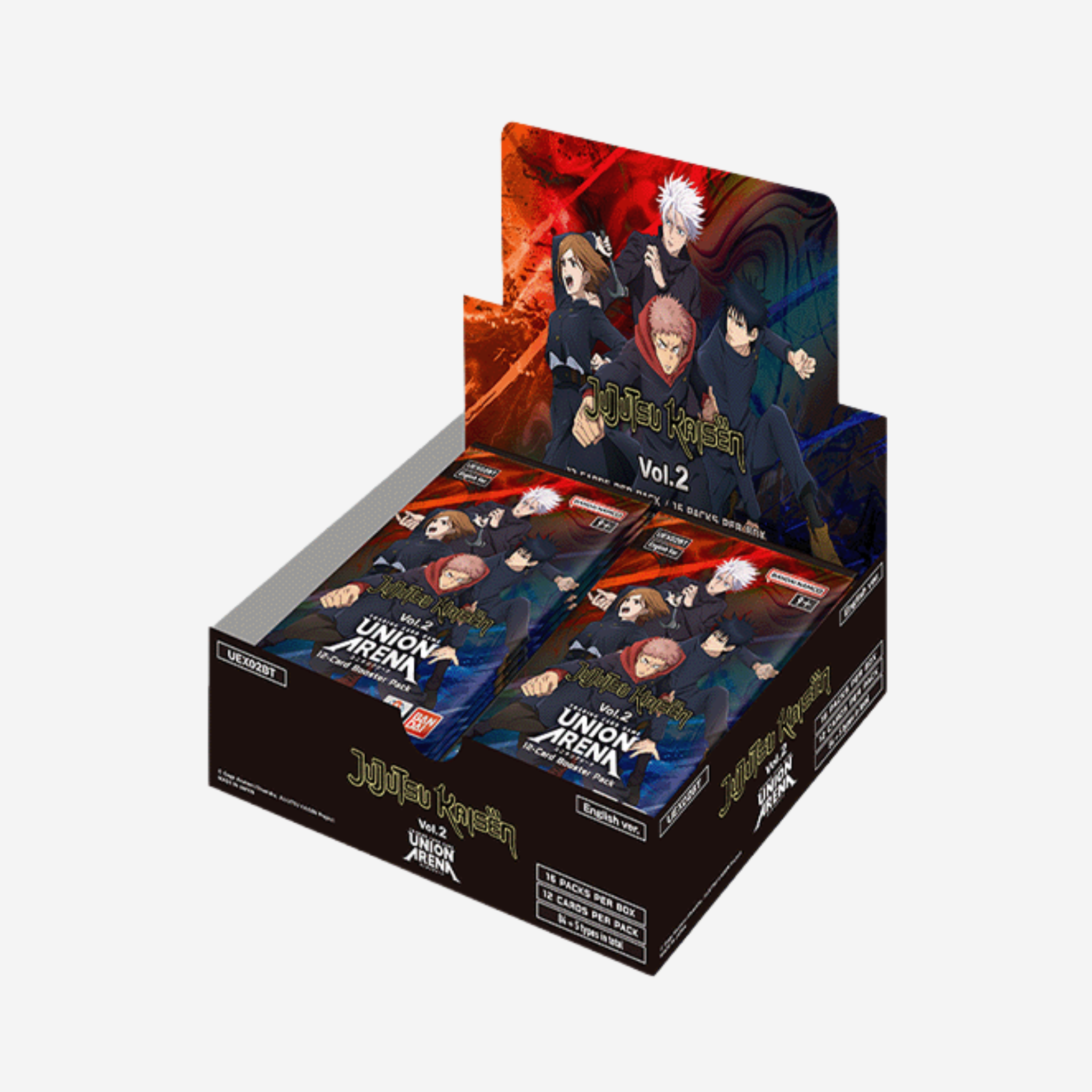 [BANDAI] UNION ARENA - JUJUTSU KAISEN VOL. 2 DISPLAY UEX02BT [EN]