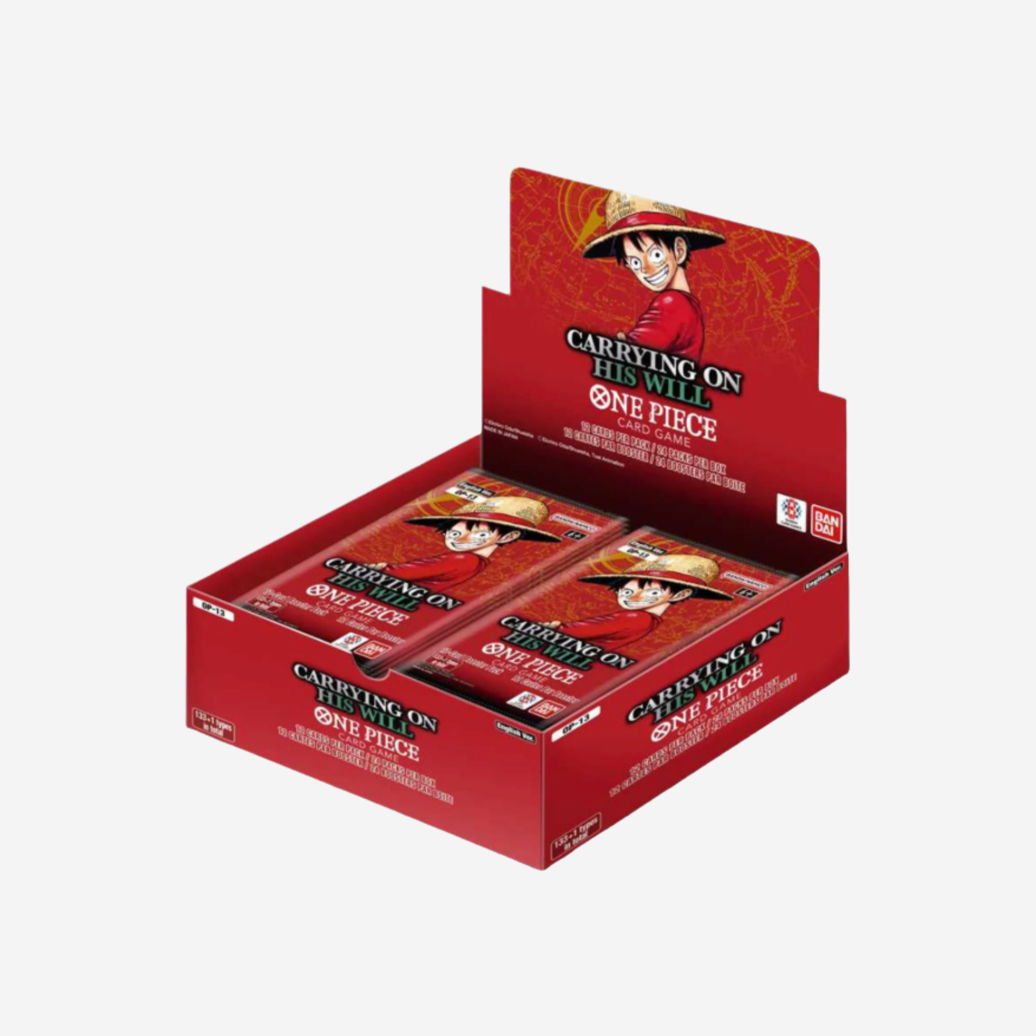 [BANDAI] ONE PIECE OP13 - CARRYING ON HIS WILL DISPLAY [EN]