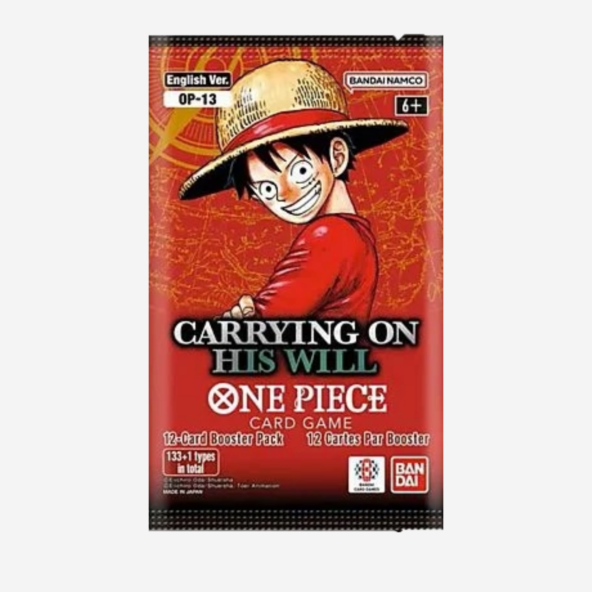 [BANDAI] ONE PIECE OP13 - CARRYING ON HIS WILL BOOSTER [EN]