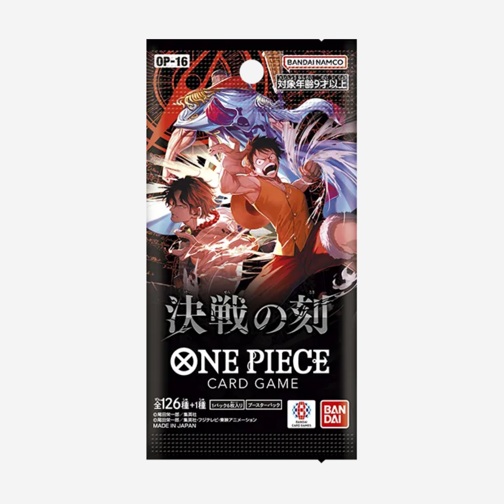 [BANDAI] ONE PIECE OP16 - THE TIME OF BATTLE BOOSTER [JP]