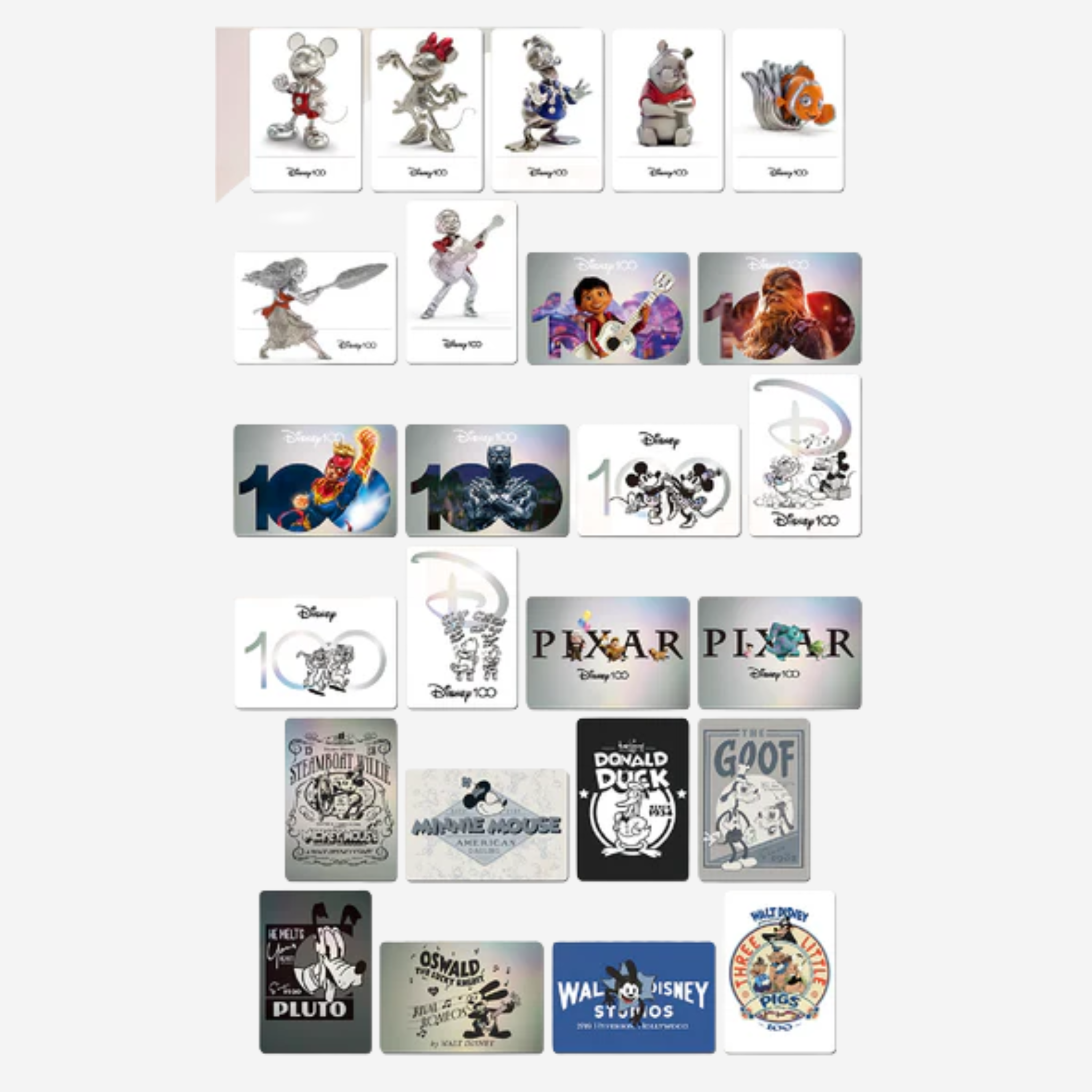 [BANDAI] DISNEY 100 WONDER CARD COLLECTION DISPLAY [JP]
