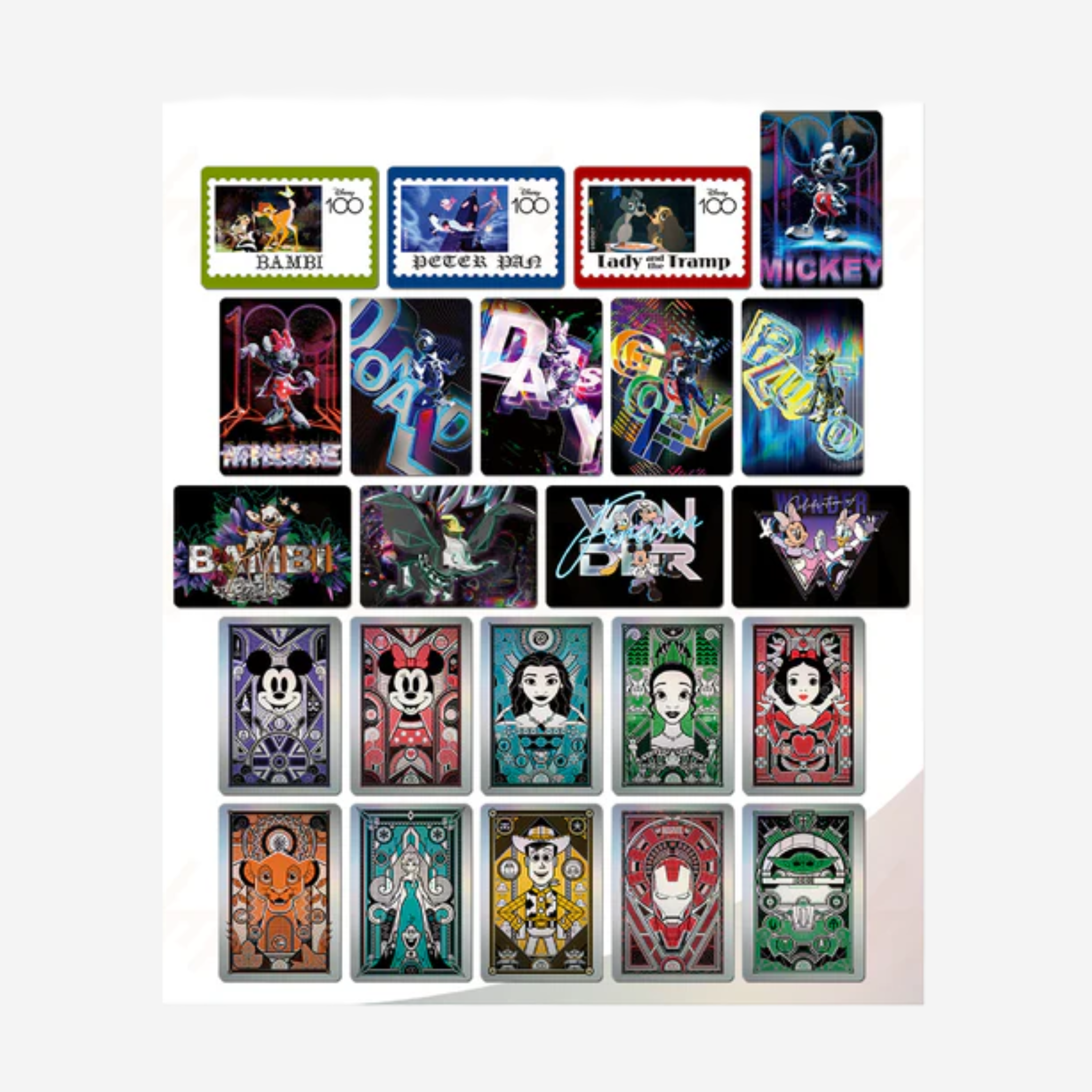 [BANDAI] DISNEY 100 WONDER CARD COLLECTION DISPLAY [JP]